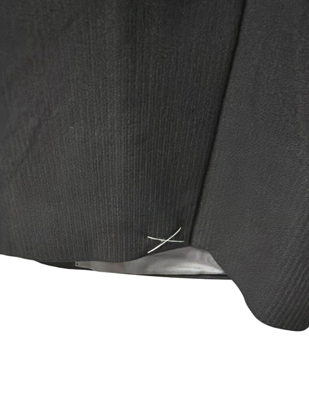Perry Ellis Portfolio Black Shadow Slim Fit Modern Suit Jacket 42L New - Picture 7 of 7